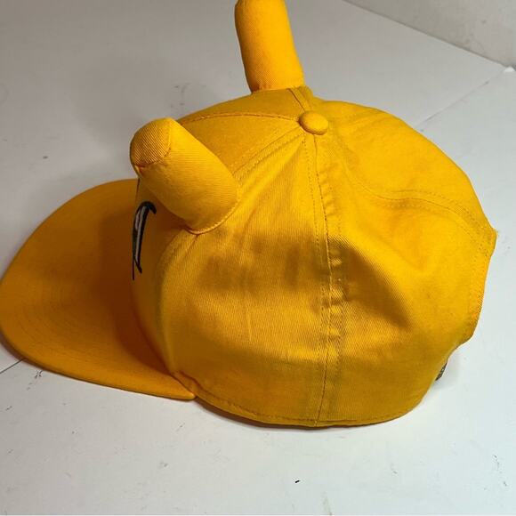 2017 Pokemon Nintendo Creatures Game Freak Yellow Hat Ballcap One Size Fits Most - Picture 3 of 6